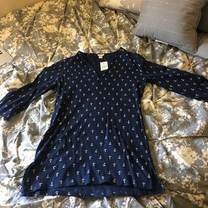 J Crew Anchor Beach Coverup